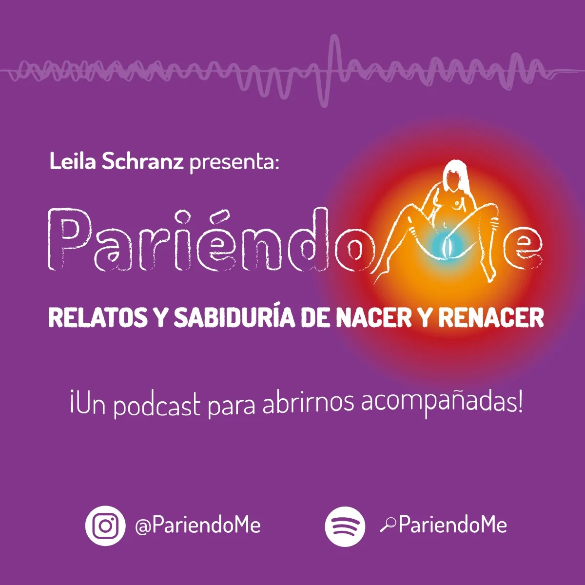 Cover of Leila Schranz’s PariéndoMe podcast